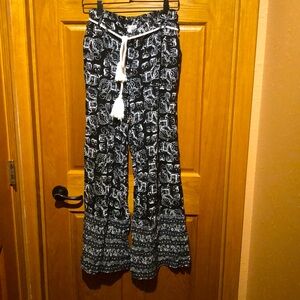 Elephant print pants